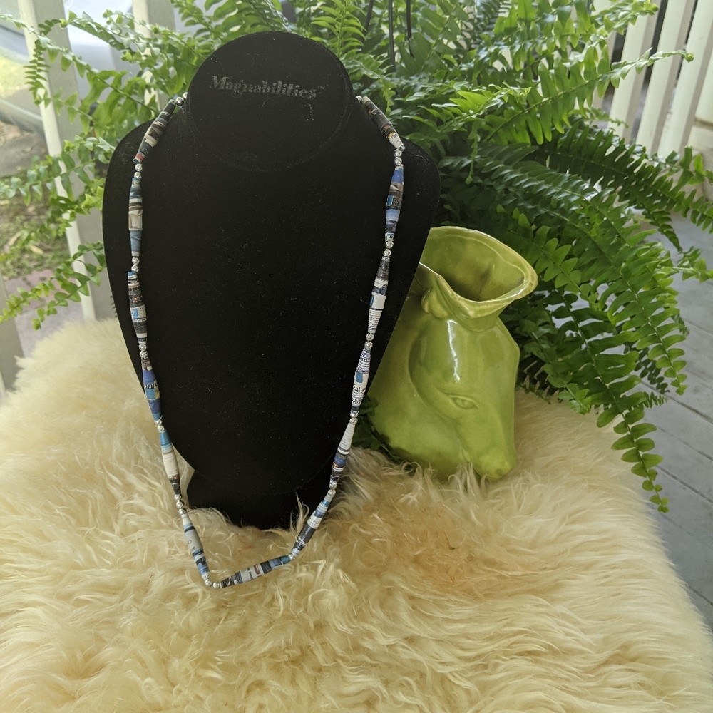 Handmade Paper necklace